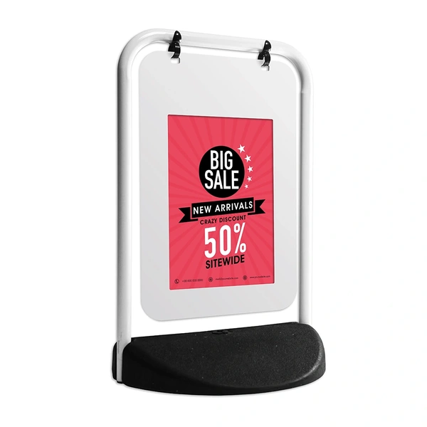  Eco Swinger White Poster Pocket Sale