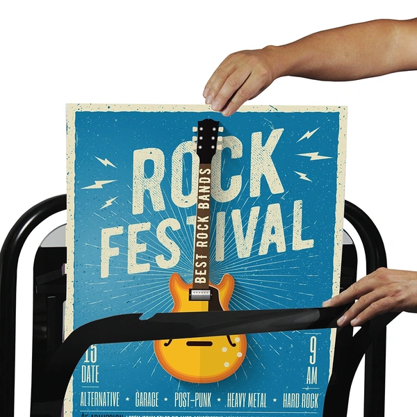  Swinger 3000 Inserting Poster Into Poster Pocket